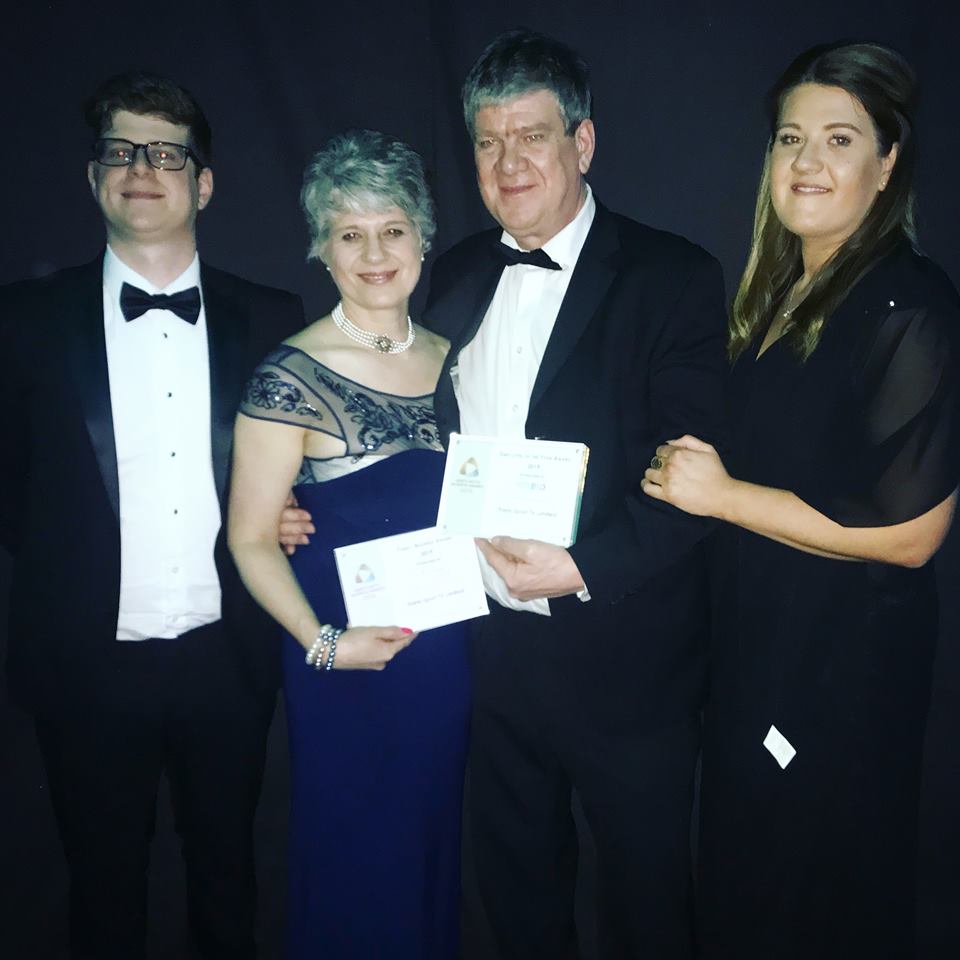 Collecting North Notts Business Award